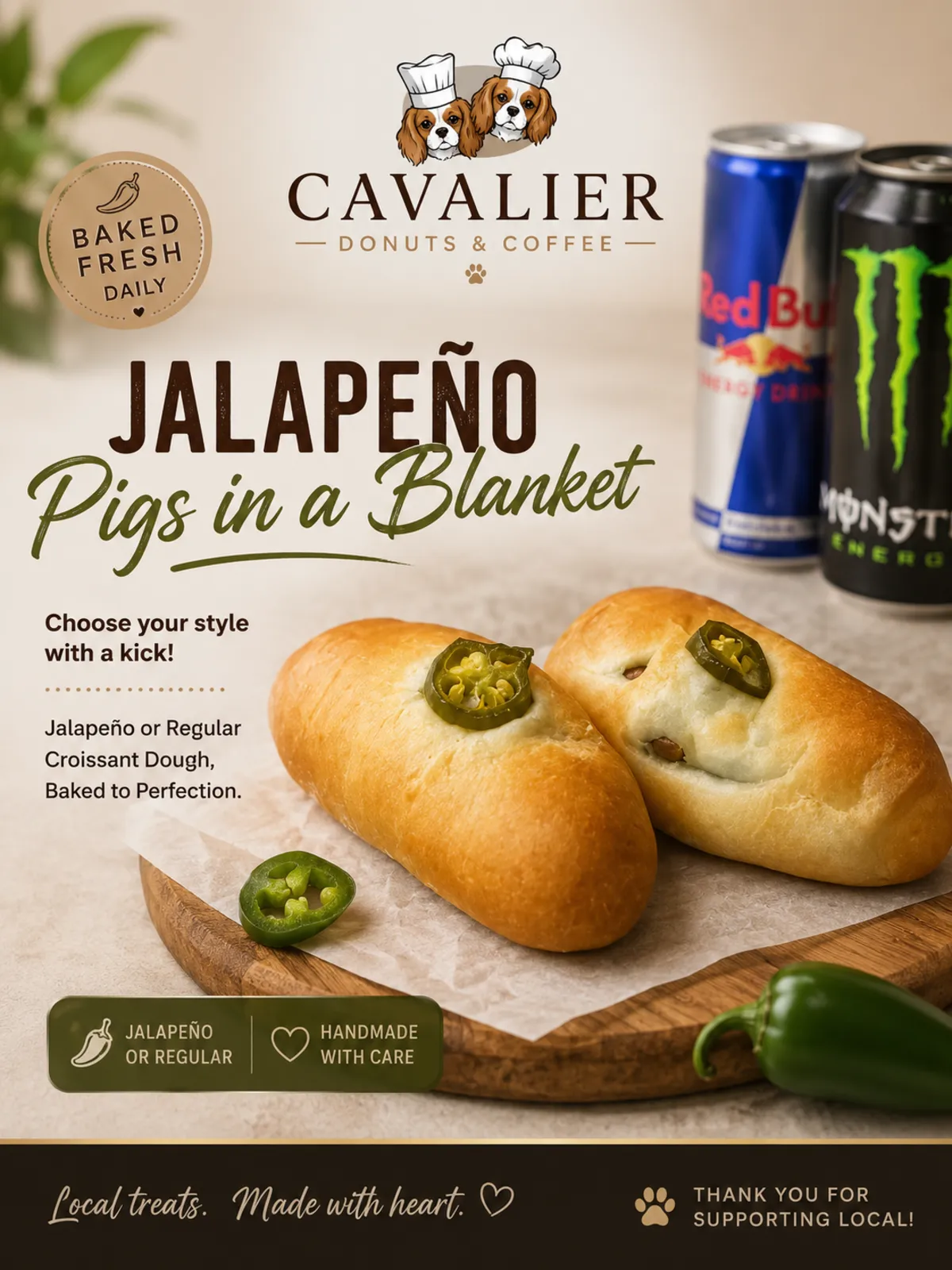 Jalapeño Pigs in a Blanket