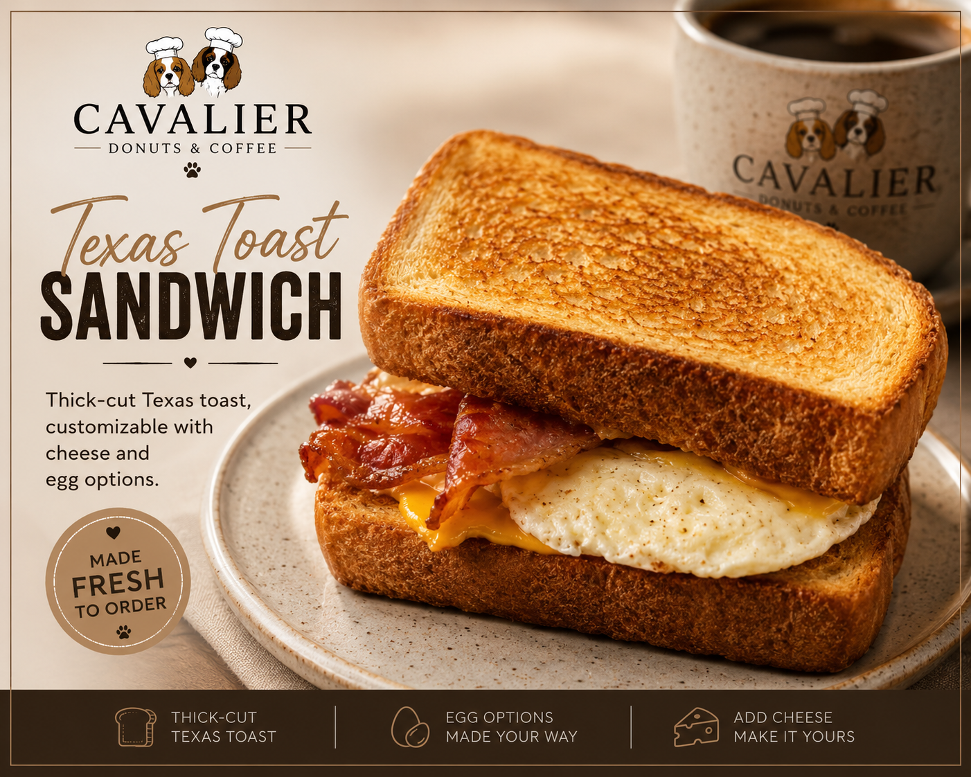 Texas Toast Sandwich
